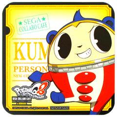 Teddie Drink Coaster Sega Collabo Cafe Persona Q2 New Cinema Labyrinth Vol. 1 Drink Order Bonus [USED]