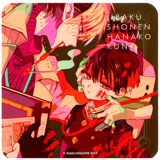 Hanako-kun & Tsuchigomori Original Coaster Toilet-bound Hanako-kun Ghost Hotel's Cafe Menu Order Bonus [USED]