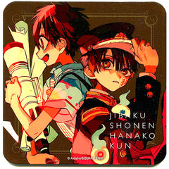 Hanako-kun & Tsukasa Toilet-Bound Hanako-kun GHOST HOTEL'S CAFE Menu Order Bonus Original Coaster [USED]
