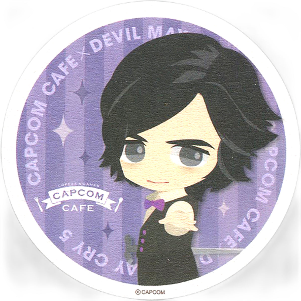 V Upper Body Coaster CAPCOM CAFE x Devil May Cry 5 Drink Order Bonus [USED]