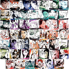 Set of 45 and BOX Purchase Bonus Haikyu!! Exhibition Genga x Taikan Youth Encouragement Coaster [USED]