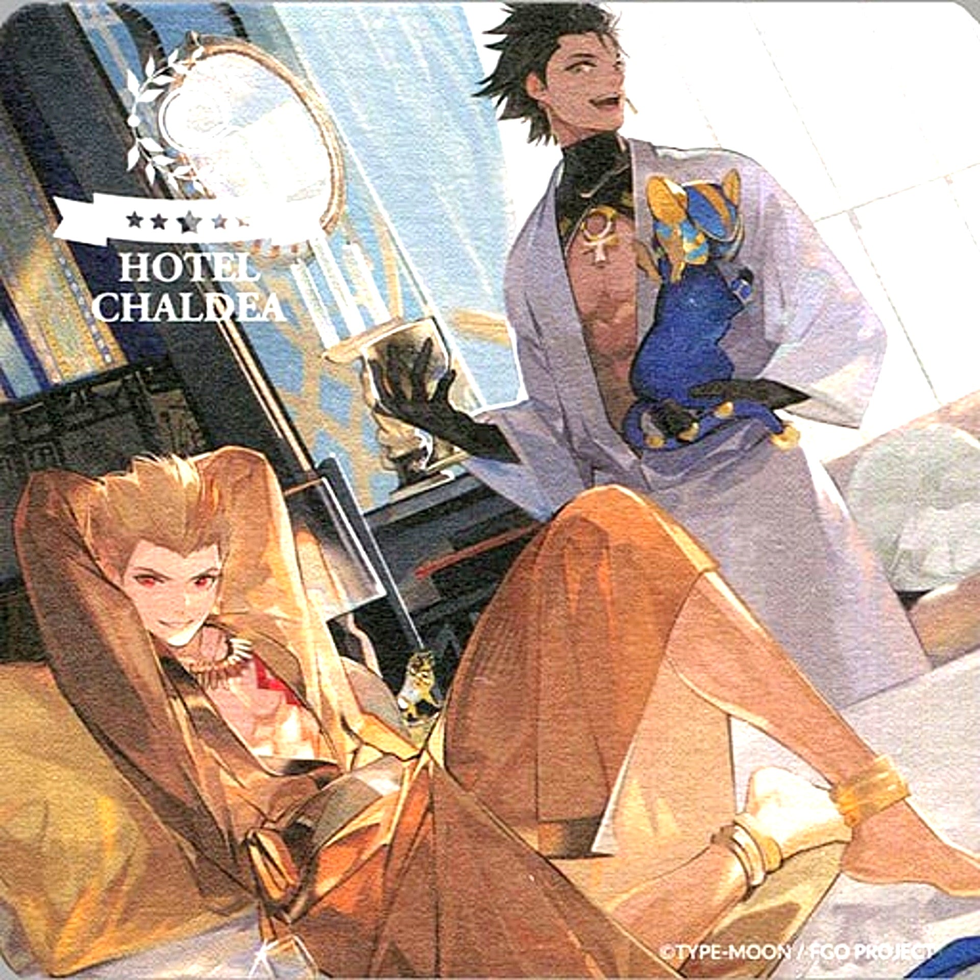 Golden Room Kings Play Coaster IKEPRI25 x Fate/Grand Order Concept Room Accommodation Bonus [USED]