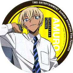 Toru Amuro Original Coaster Detective Conan TMS Anime Summer Festival 2019 Menu Order Bonus [USED]