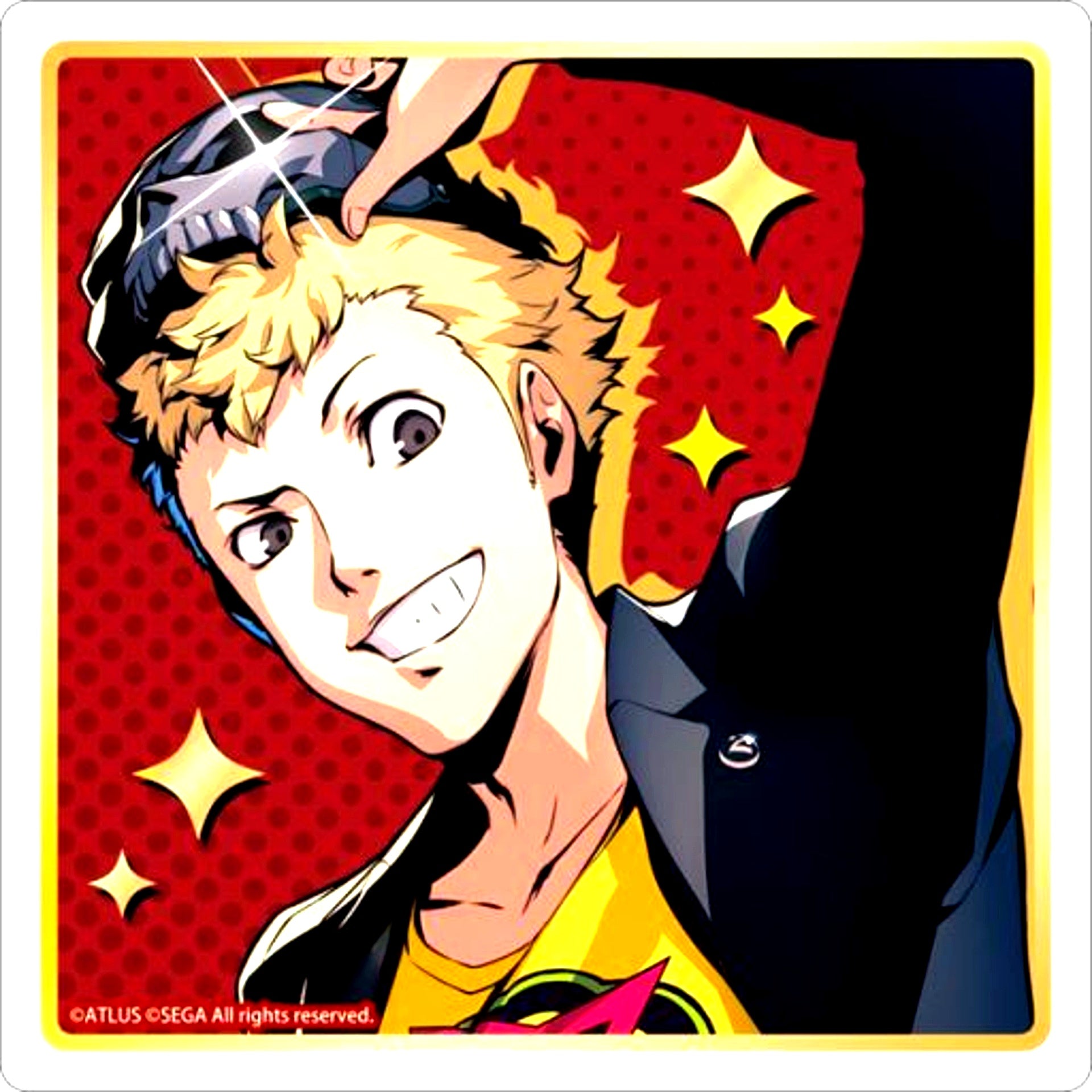 Ryuji Sakamoto Persona 5 The Royal Acrylic Coaster [USED]