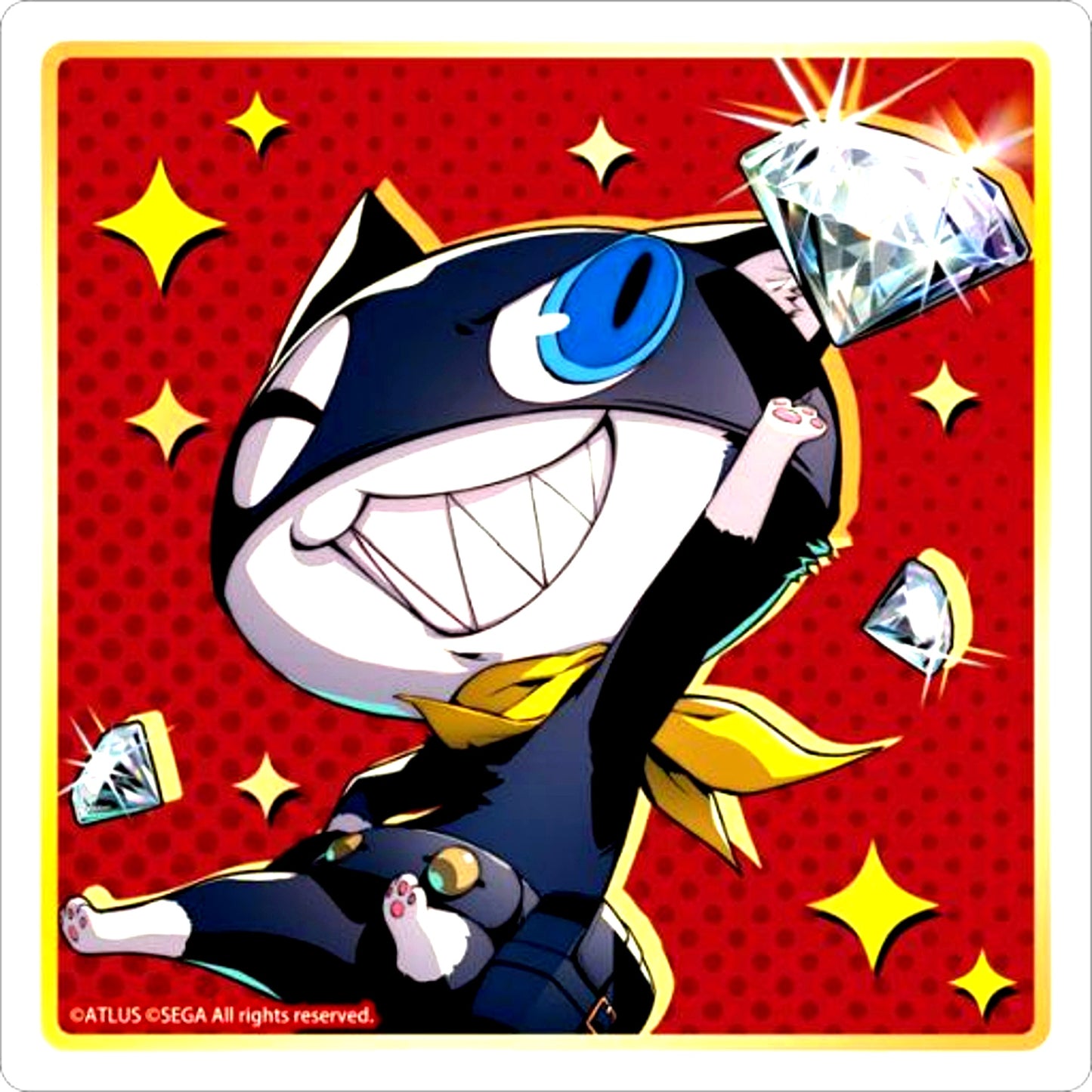 Morgana Persona 5 Royal Acrylic Coaster [USED]