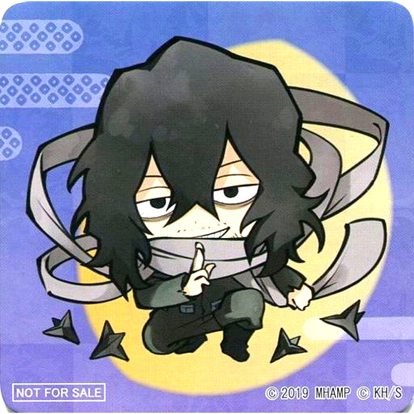 Shota Aizawa My Hero Academia THE MOVIE Heroes: Rising HeroAca Festival Special Coaster Food & Drink Order Bonus [USED]