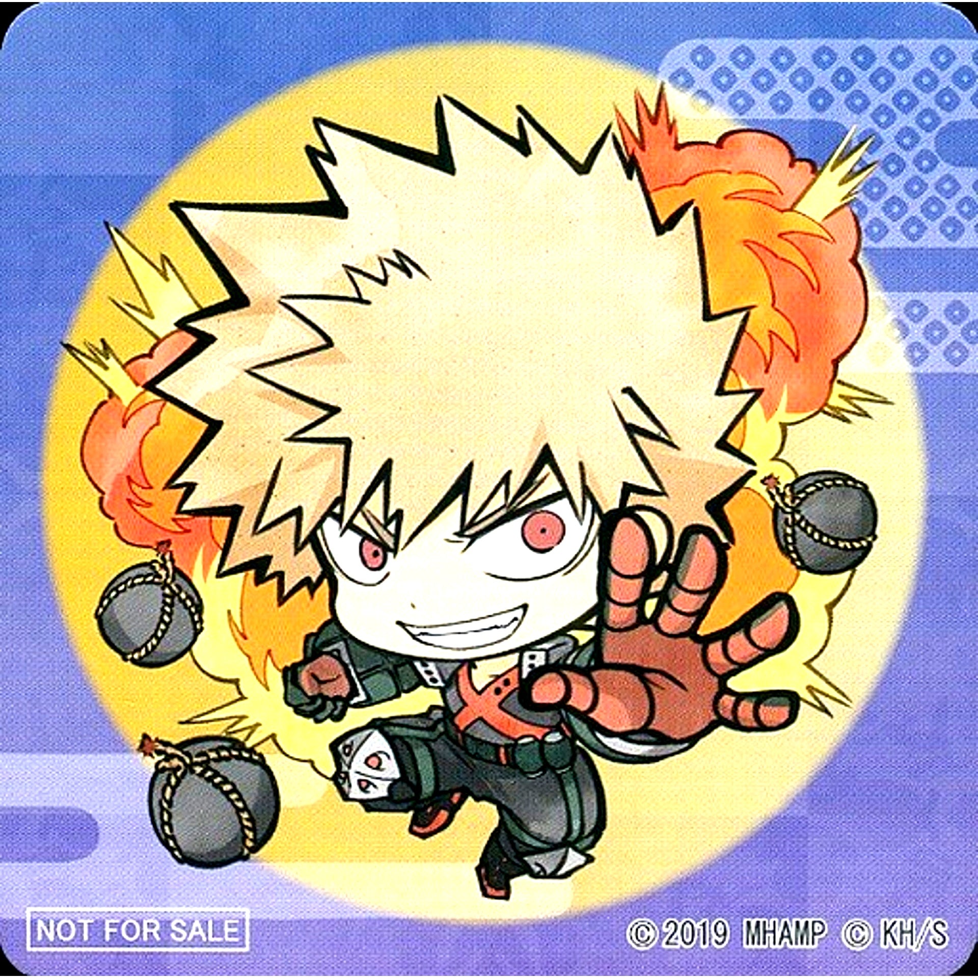 Katsuki Bakugo My Hero Academia THE MOVIE Heroes: Rising HeroAca Festival Special Coaster Food & Drink Order Bonus [USED]