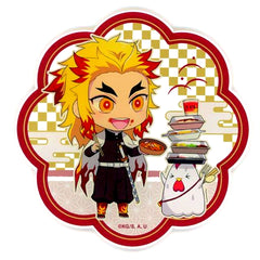 Kyojuro Rengoku Demon Slayer x Lawson Loppi HMV & BOOKS online Limited Acrylic Coaster [USED]