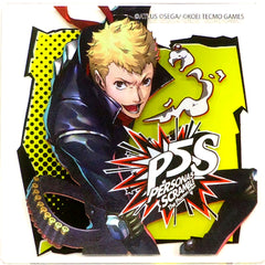 Ryuji Sakamoto Persona 5 Scramble The Phantom Strikers Acrylic Coaster PS4 Switch Software Futaba Tosho Purchase Bonus [USED]