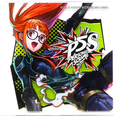 Futaba Sakura Persona 5 Scramble The Phantom Strikers Acrylic Coaster PS4 Switch Software Futaba Tosho Purchase Bonus [USED]
