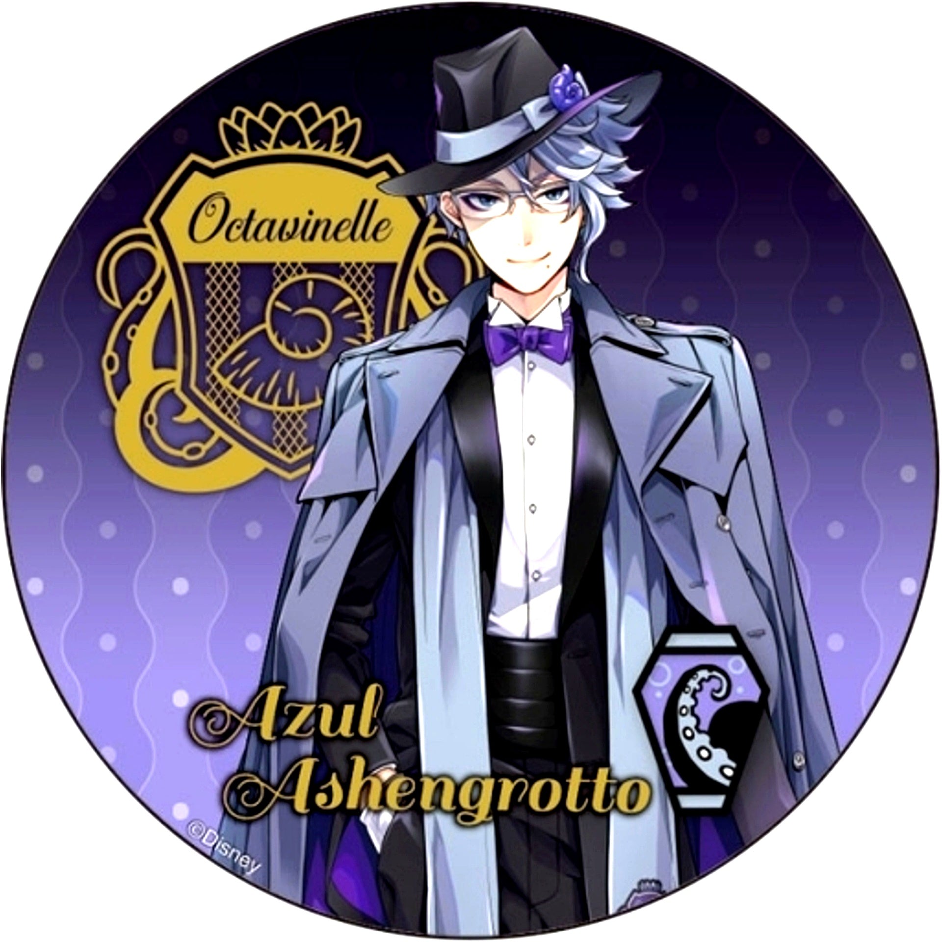 Azul Ashengrotto Disney Twisted Wonderland Coaster [USED]