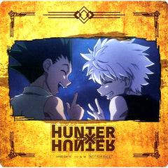 Gon Freecss Killua Zoldyck Scene Shot Coaster Hunter x Hunter Hatsu WEB Kuji Purchase Bonus [USED]