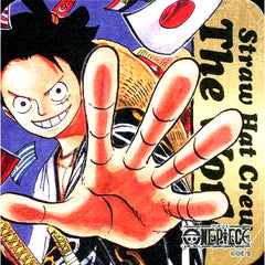 Monkey D Luffy THE World One Piece Art Coaster Jump Festa 2016 Goods [USED]