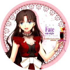 Rin Tohsaka Fate/stay night Heaven's Feel III.spring song x ufotable Cafe 4th Period Drink Order Bonus Coaster [USED]
