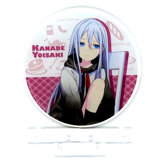 Kanade Yoisaki Trading Acrylic Coaster Stand Vol. 2 Project Sekai Colorful Stage feat. Hatsune Miku x Animax Cafe+ and CoLaBoNo [USED]