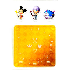 King Mickey Mouse and Riku and Meow Wow Acrylic Coaster Kingdom Hearts Melody of Memory x OH MY CAFE x ARTNIA x SQUARE ENIX CAFE OH MY CAFE Limited Target Drink Paid Bonus [USED]