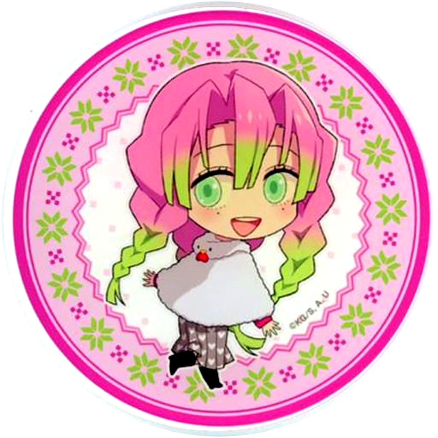 Mitsuri Kanroji Acrylic Coaster Lawson Winter Clothes Demon Slayer The Movie Mugen Train Arc x Lawson Loppi HMV & BOOKS online Ltd [USED]