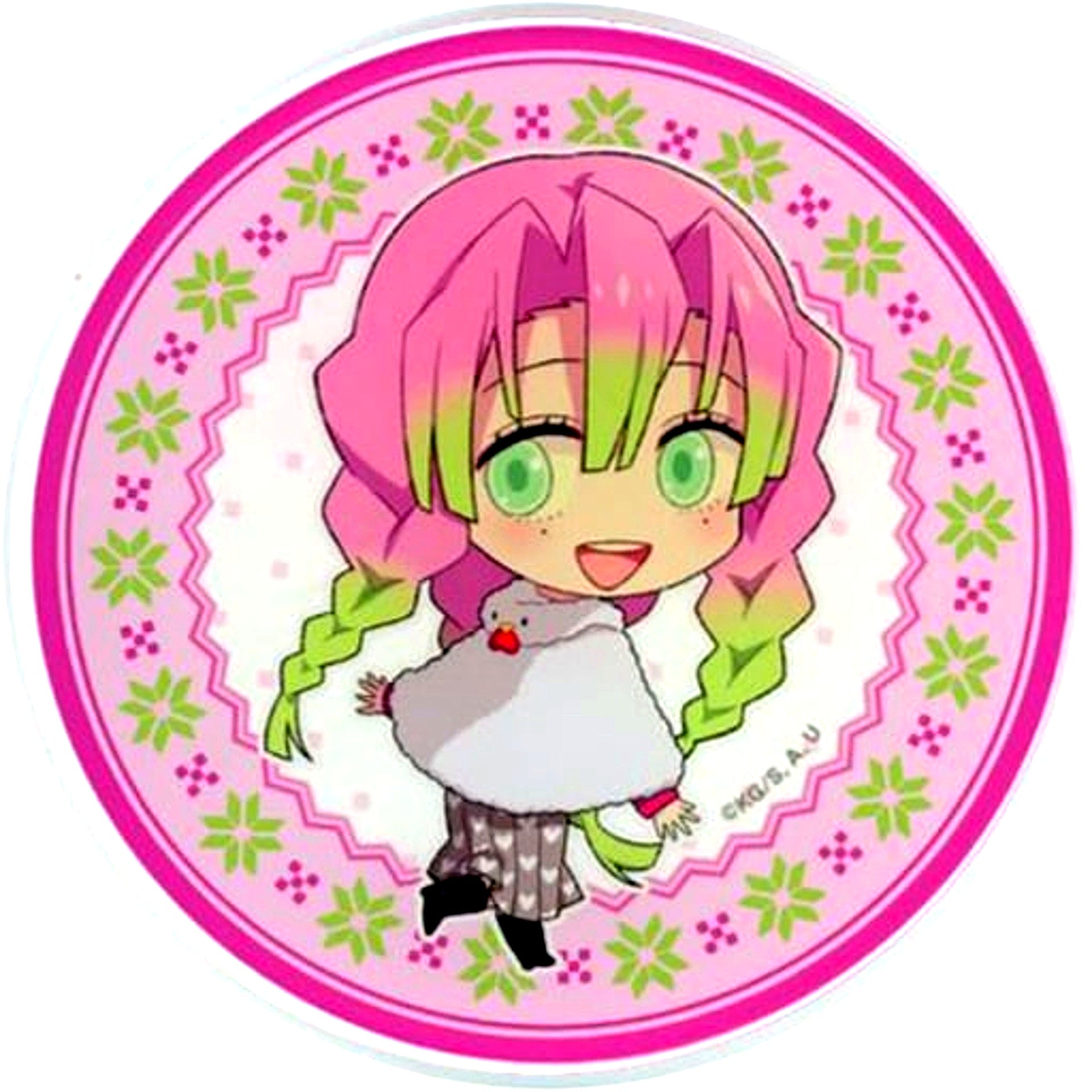 Mitsuri Kanroji Acrylic Coaster Lawson Winter Clothes Demon Slayer The Movie Mugen Train Arc x Lawson Loppi HMV & BOOKS online Ltd [USED]