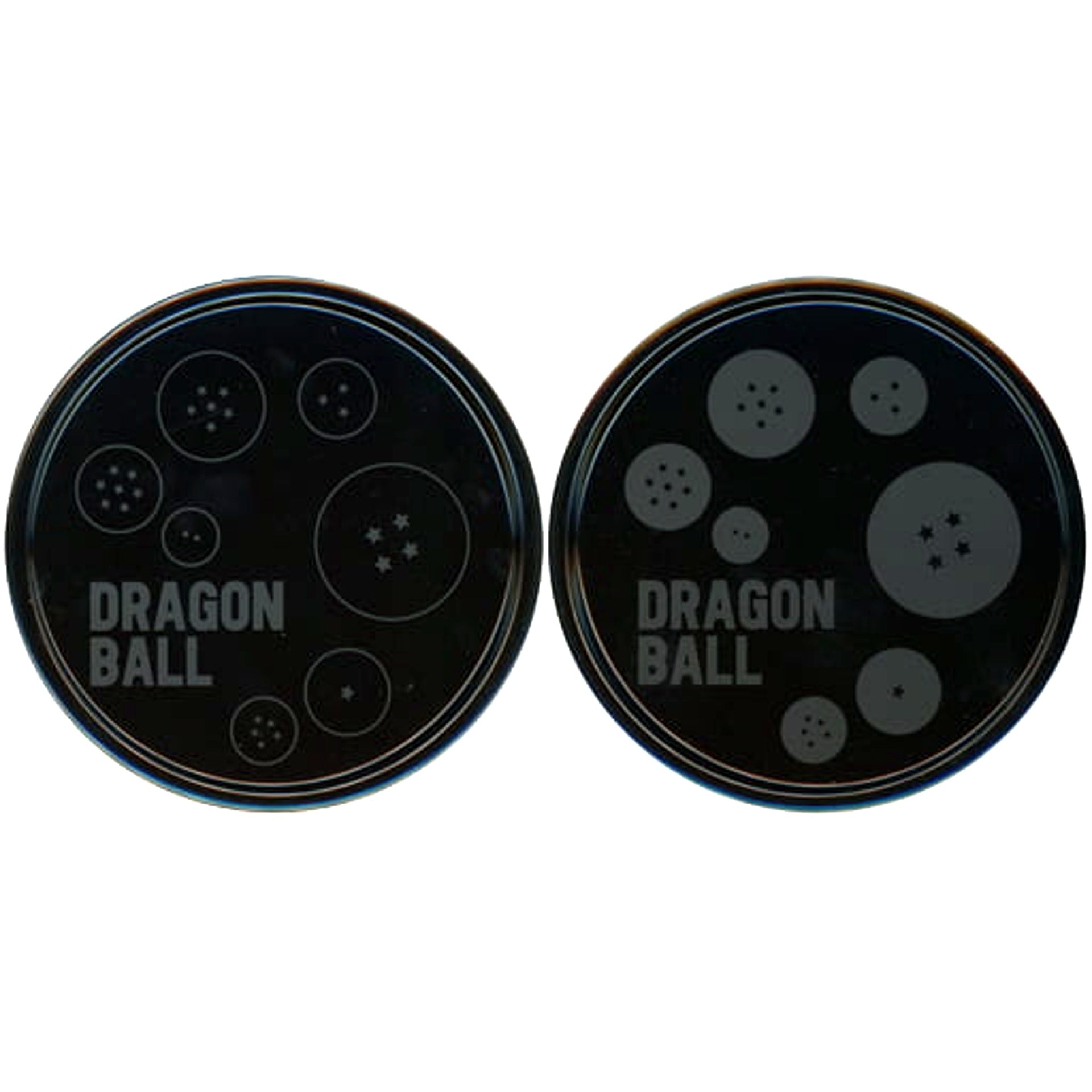 Dragon Ball Ichiban Kuji Ex Chikyu o Mamoru Senshitachi Metal Pair Coaster Prize G [USED]
