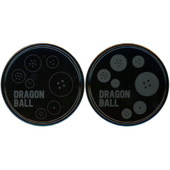 Dragon Ball Ichiban Kuji Ex Chikyu o Mamoru Senshitachi Metal Pair Coaster Prize G [USED]