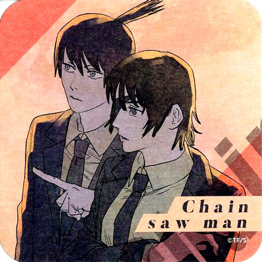 Aki Hayakawa & Himeno Chainsaw Man Art Coaster [USED]