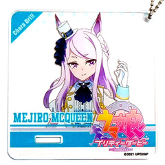 Mejiro McQueen CharaDri Umamusume Pretty Derby Season 2 x COLLABO CAFE HONPO Life-size Acrylic Coaster [USED]
