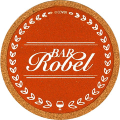Yukoku Roberu Virtual YouTuber Hololive BAR ROBEL Original Cork Coaster 3D Unveiling Commemoration Goods [USED]