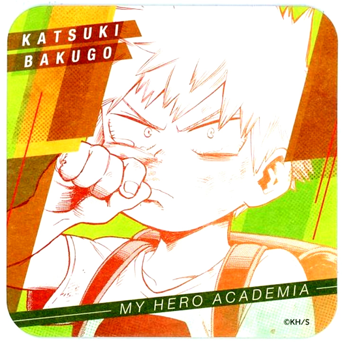 Katsuki Bakugo Childhood My Hero Academia Exhibition DRAWING SMASH Art Coaster BOX Purchase Bonus [USED]
