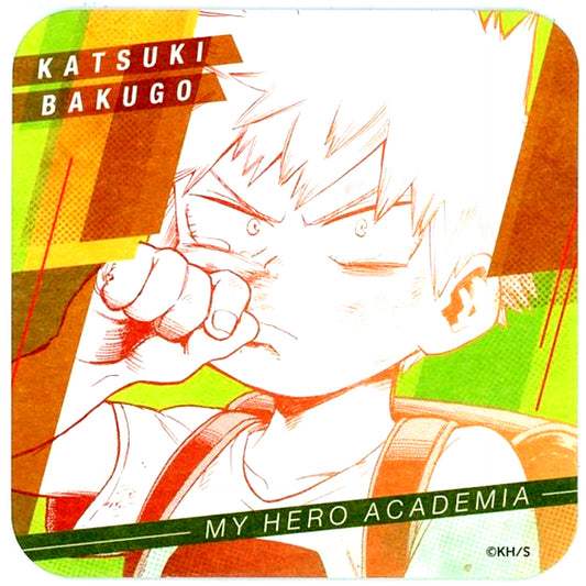 Katsuki Bakugo Childhood My Hero Academia Exhibition DRAWING SMASH Art Coaster BOX Purchase Bonus [USED]