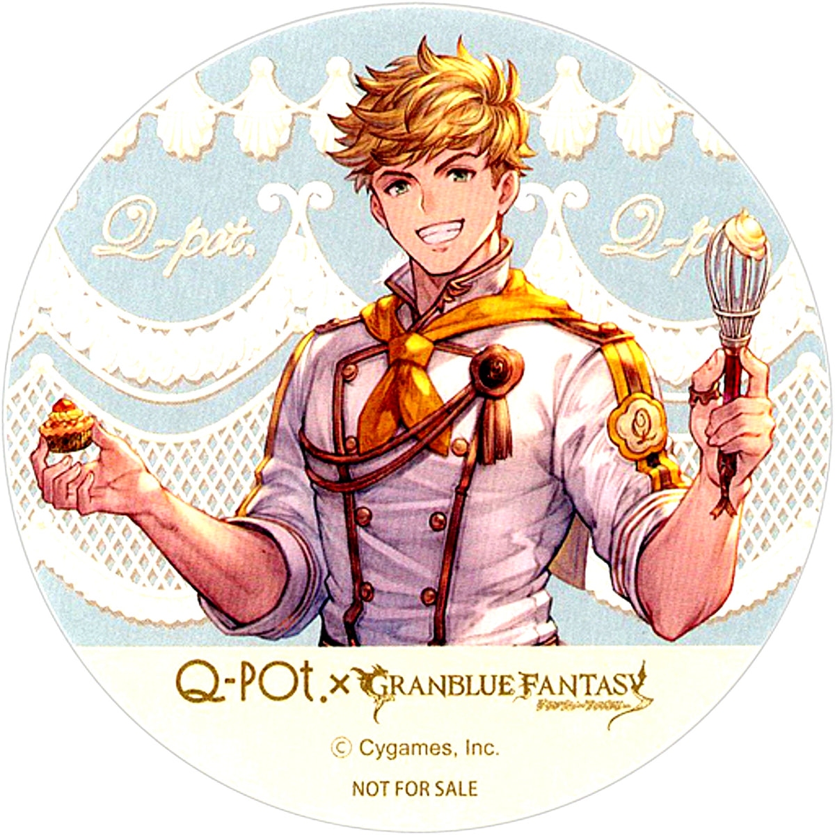 Vane Coaster Q-pot CAFE. x Granblue Fantasy Target Menu Order Bonus [USED]