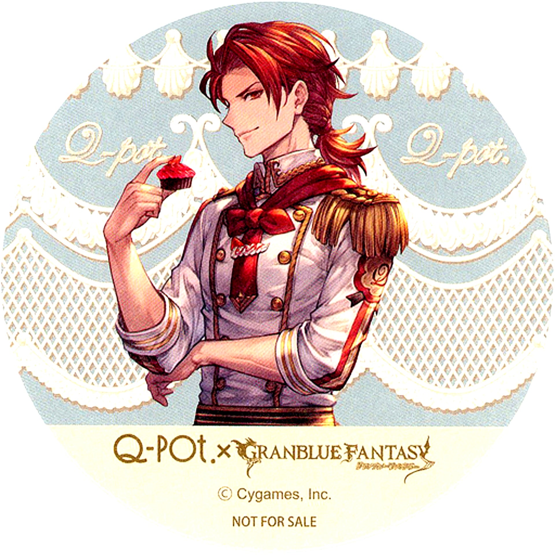 Percival Coaster Q-pot CAFE. x Granblue Fantasy Target Menu Order Bonus [USED]
