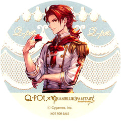 Percival Coaster Q-pot CAFE. x Granblue Fantasy Target Menu Order Bonus [USED]