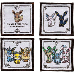 Set of 4 Eievui Collection Coasters Pokemon Pokemon Center Limited [USED]
