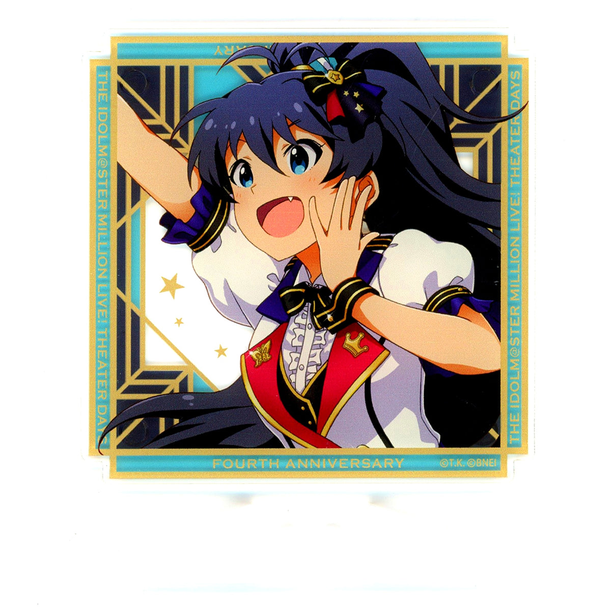 Single Item Hibiki Ganaha Dream Prelude Ver. THE IDOLMASTER MILLION LIVE Acrylic Coaster [USED]