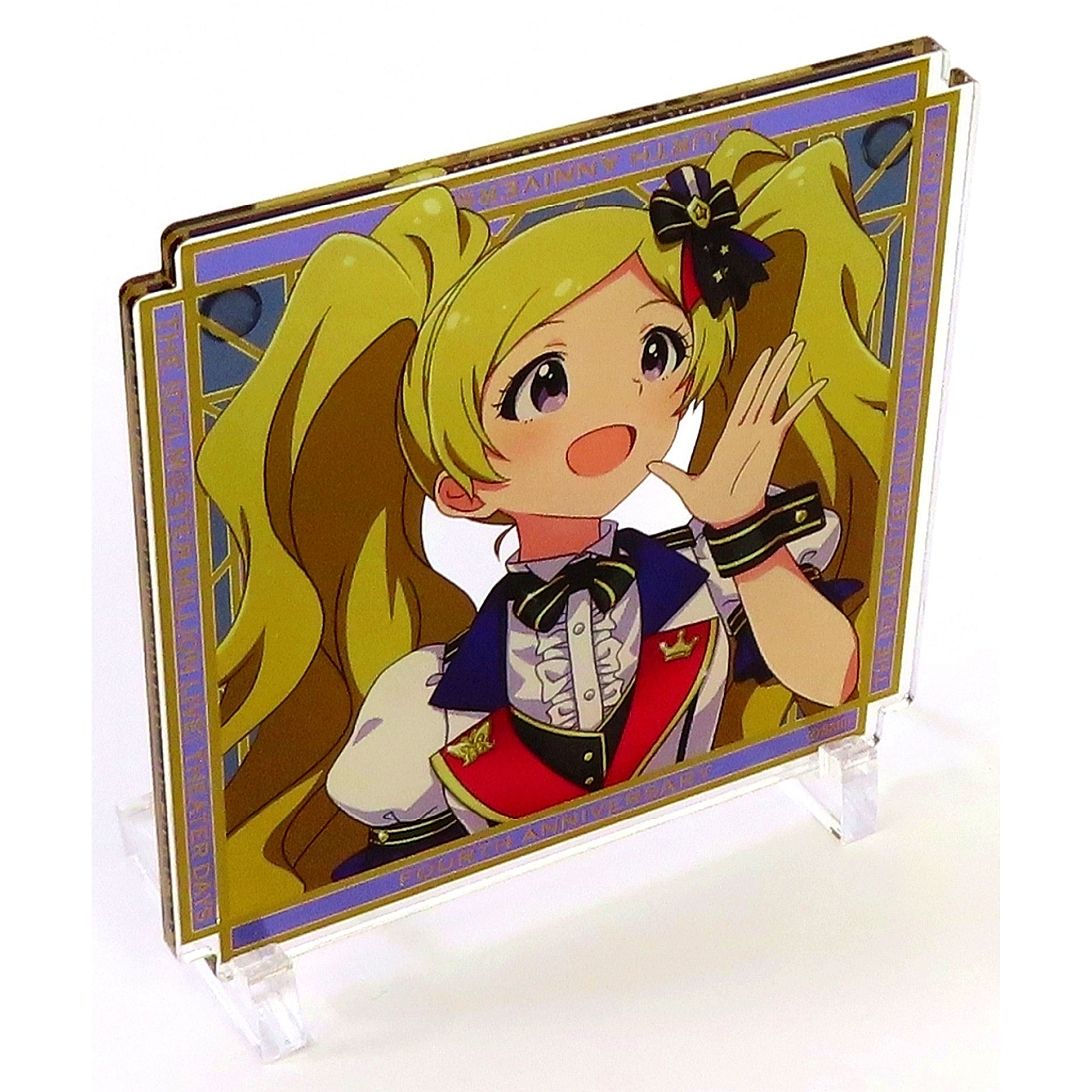 Single Item Emily Stewart Dream Prelude Ver. THE IDOLMASTER MILLION LIVE Acrylic Coaster [USED]