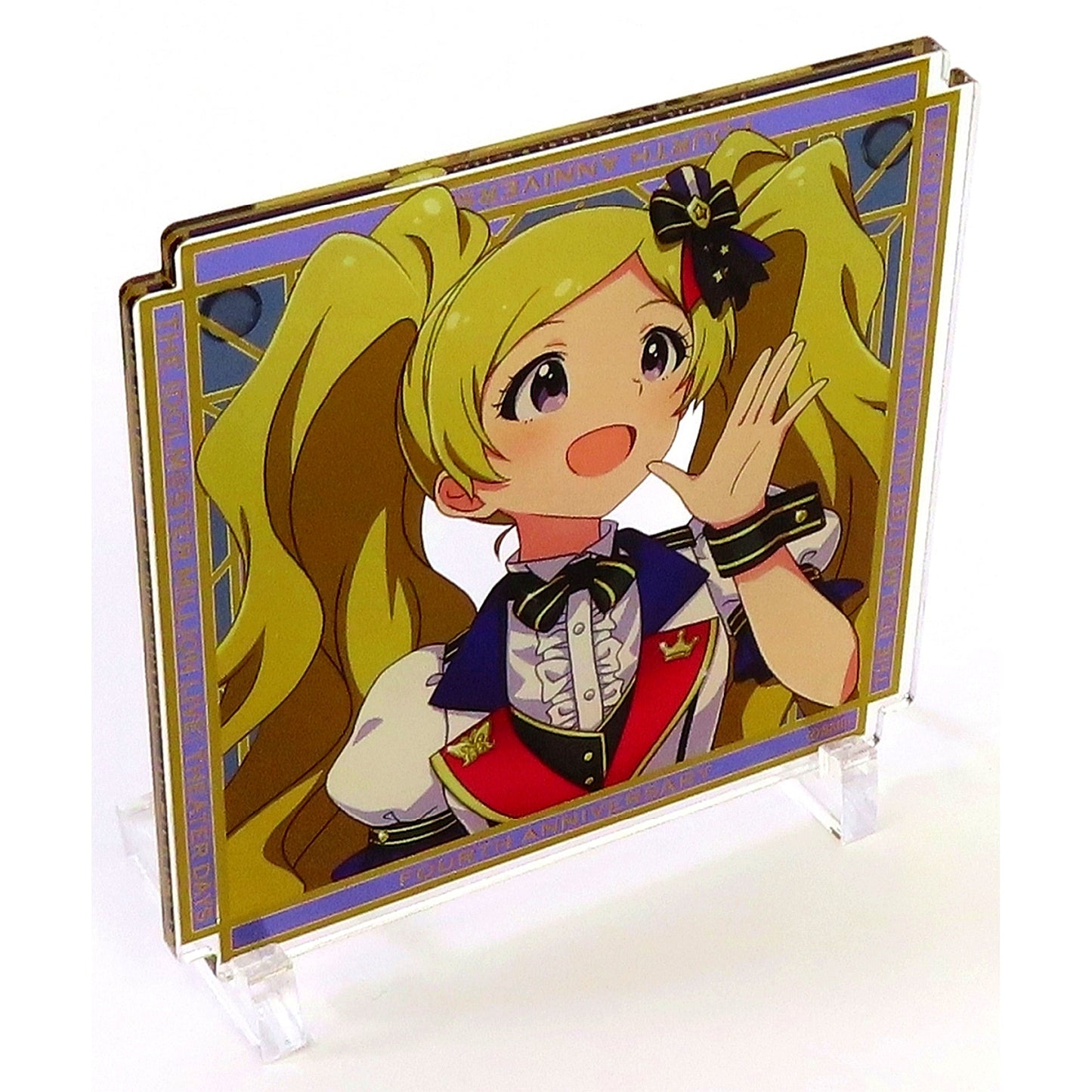Single Item Emily Stewart Dream Prelude Ver. THE IDOLMASTER MILLION LIVE Acrylic Coaster [USED]