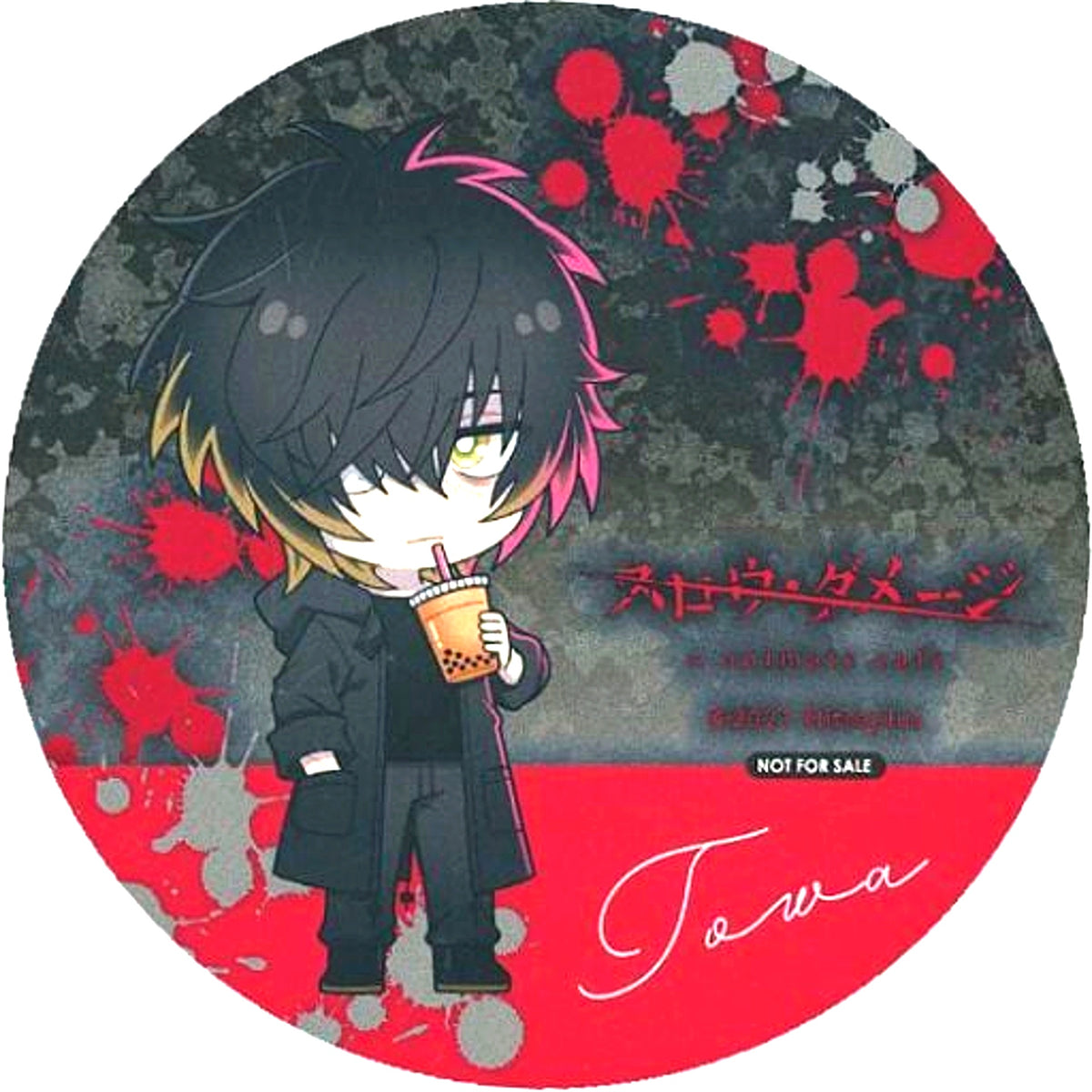 Towa Coaster Slow Damage x Animate Cafe Menu Order Bonus [USED]