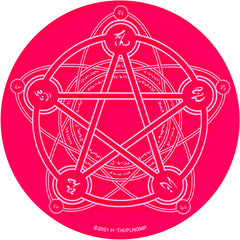 Pink Fate/kaleid liner Prisma Illya Licht Magic Circle Acrylic Coaster Theater Goods [USED]