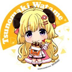 Tsunomaki Watame Virtual YouTuber Hololive Coaster Bakudanyaki Honpo Menu Order Bonus [USED]
