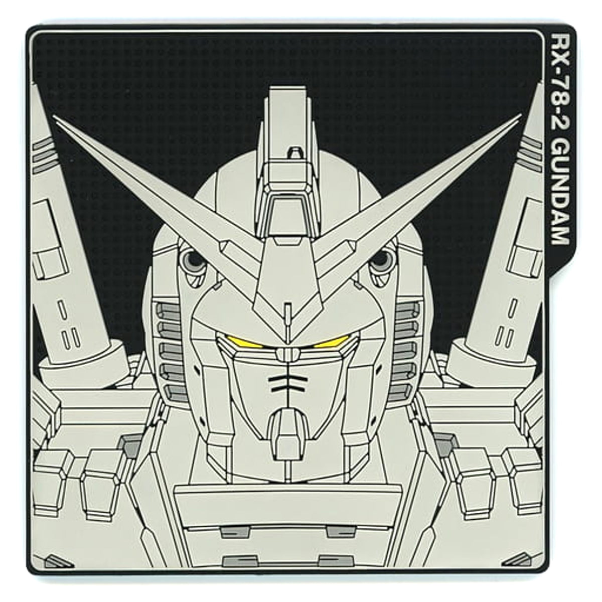 Mobile Suit Gundam & Mobile Suit Gundam Seed Gundam RX-78-2 Front Ichiban Kuji Rubber Coaster Prize G [USED]