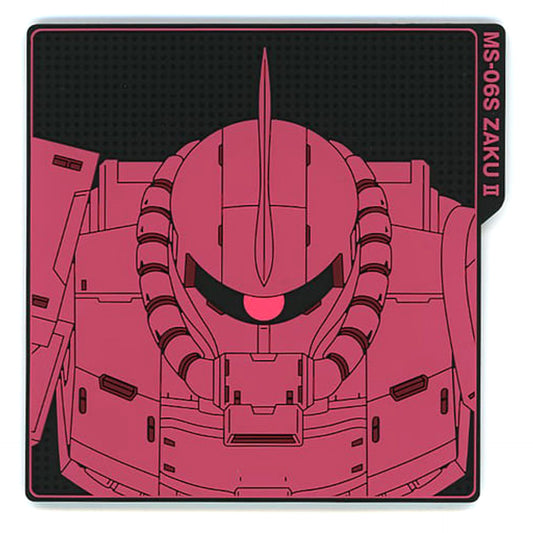 Mobile Suit Gundam & Mobile Suit Gundam Seed Zaku II MS-06S Ichiban Kuji Rubber Coaster Prize G [USED]