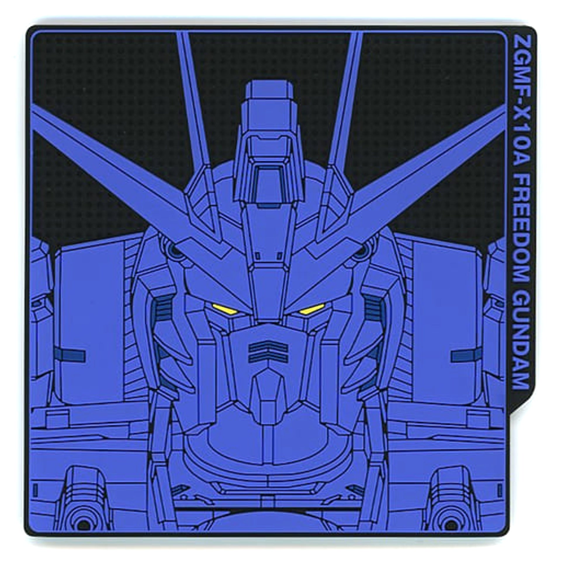 Mobile Suit Gundam & Mobile Suit Gundam Seed Freedom Gundam ZGMF-X10A Front Ichiban Kuji Rubber Coaster Prize G [USED]