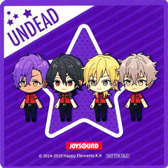 UNDEAD Original Coaster Ensemble Stars!! JOYSOUND x Valkyrie Collab Campaign Target Drink Order Bonus [USED]