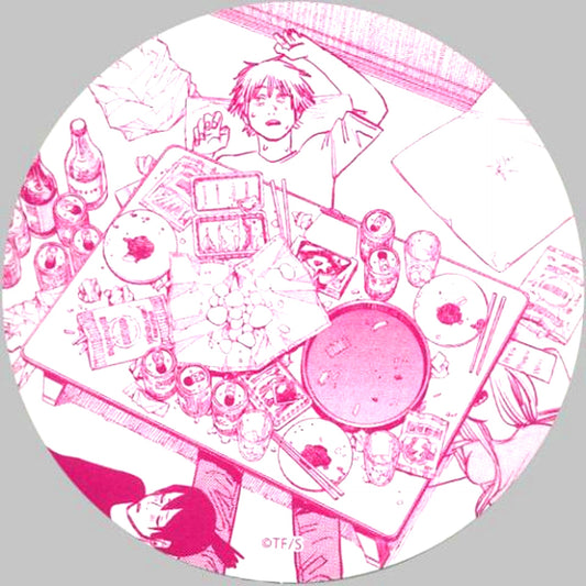 Denji & Aki Hayakawa & Power Single Item Dining Table Coaster Chainsaw Man Umaibo Family Burger Flavor Bundle [USED]