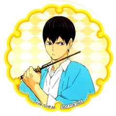 Tobio Kageyama Acrylic Coaster Haikyu!! TO THE TOP x Toei Kyoto Studio Park x Randen Ennichi Game Uchikome! Service Ace! 2nd Prize [USED]