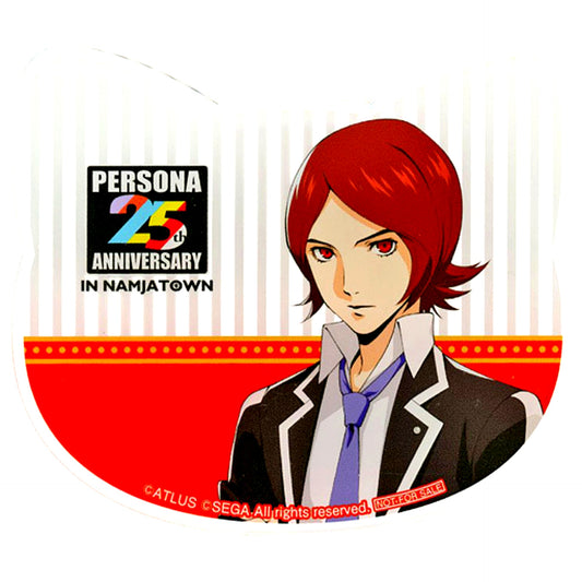 Protagonist Persona 2 Innocent Sin Normal Proportions Cat Shaped Acrylic Coaster Persona 25th Anniversary in Namjatown Soft Drink with Coaster Order Bonus [USED]
