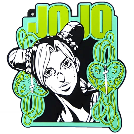 JoJo's Bizarre Adventure Part 6: Stone Ocean Cujoh Jolyne Ichiban Kuji Rubber Coaster Prize G [USED]