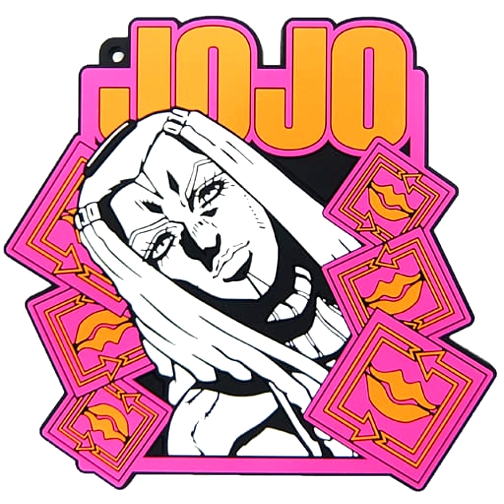 JoJo's Bizarre Adventure Part 6: Stone Ocean Ermes Costello Ichiban Kuji Rubber Coaster Prize G [USED]