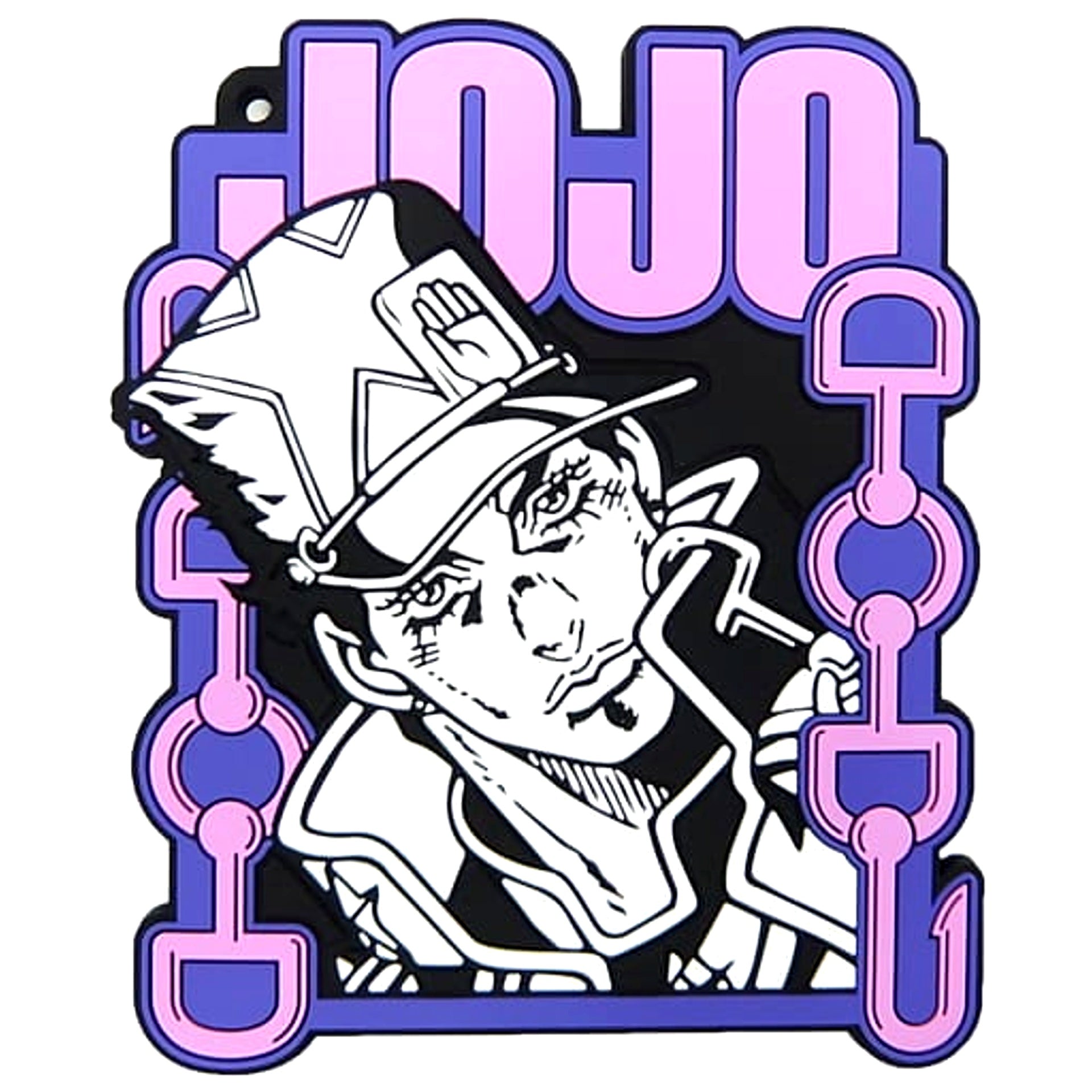 JoJo's Bizarre Adventure Part 6: Stone Ocean Jotaro Kujo Ichiban Kuji Rubber Coaster Prize G [USED]