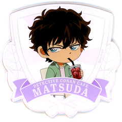 Jinpei Matsuda Detective Conan Cafe 2022 Acrylic Coaster [USED]